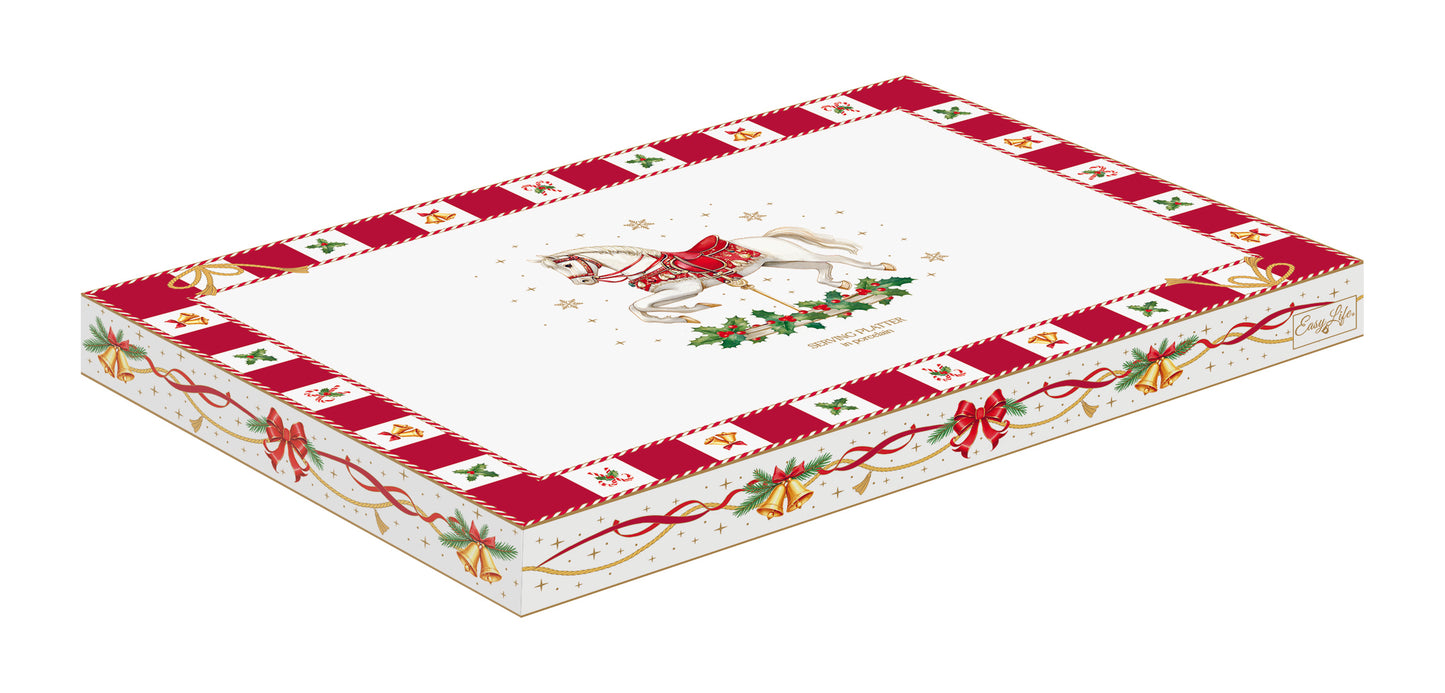 Travessa Oval CTAL Porcelana 35x23,5cm com Caixa