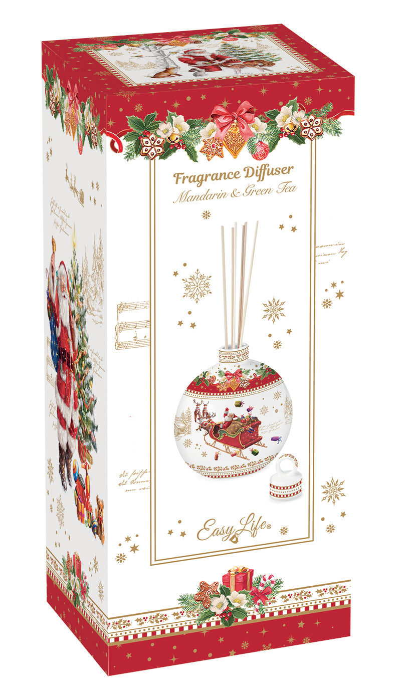 Difusor Porcelana Christmas Memories 400ml com Caixa