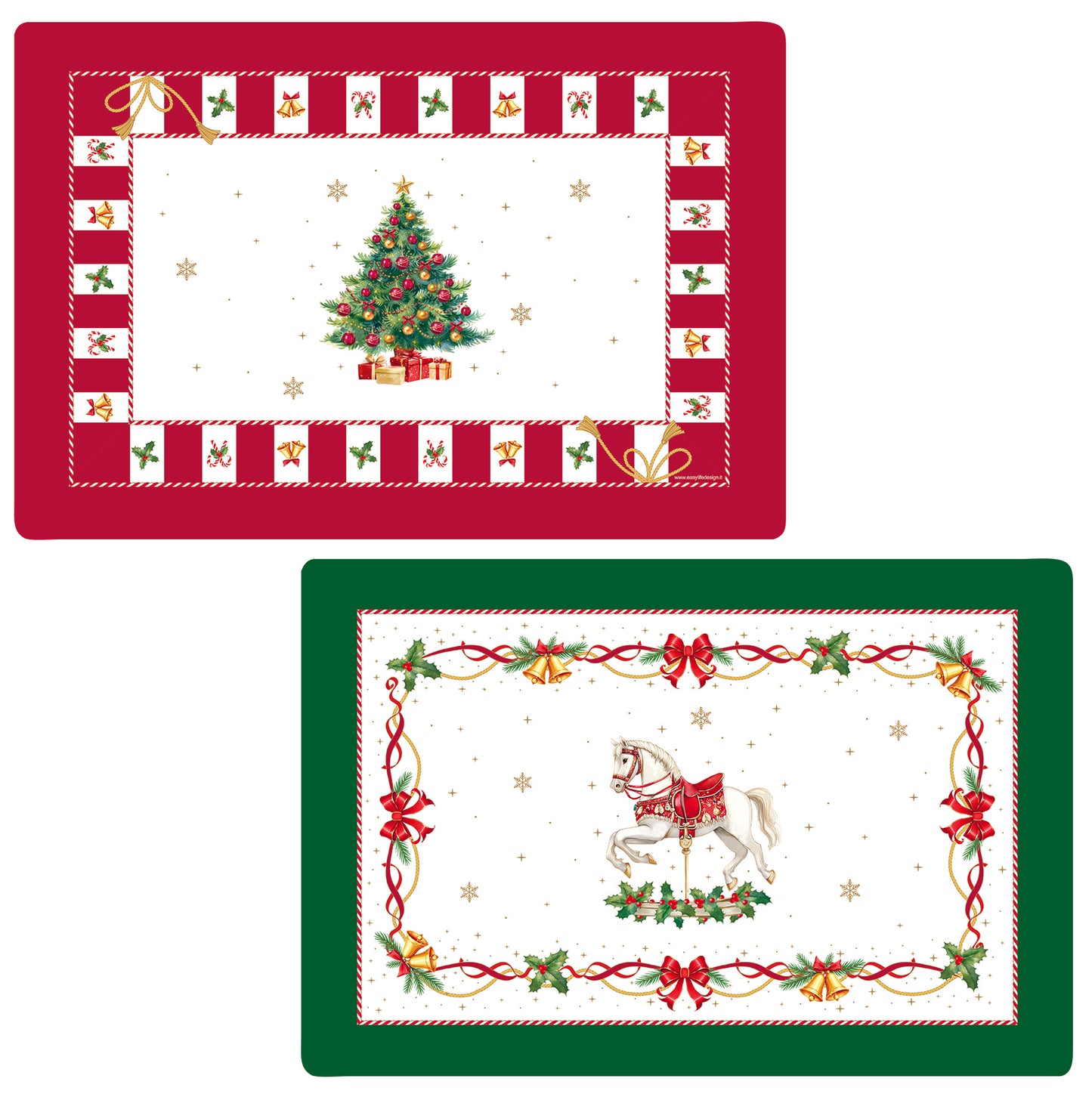 Conjunto 2 Individuais Polipropileno 45x30cm