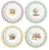 Conjunto de 4 pratos sobremesa diferentes 19cm Spring