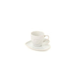 Chávena Café Coração Branca