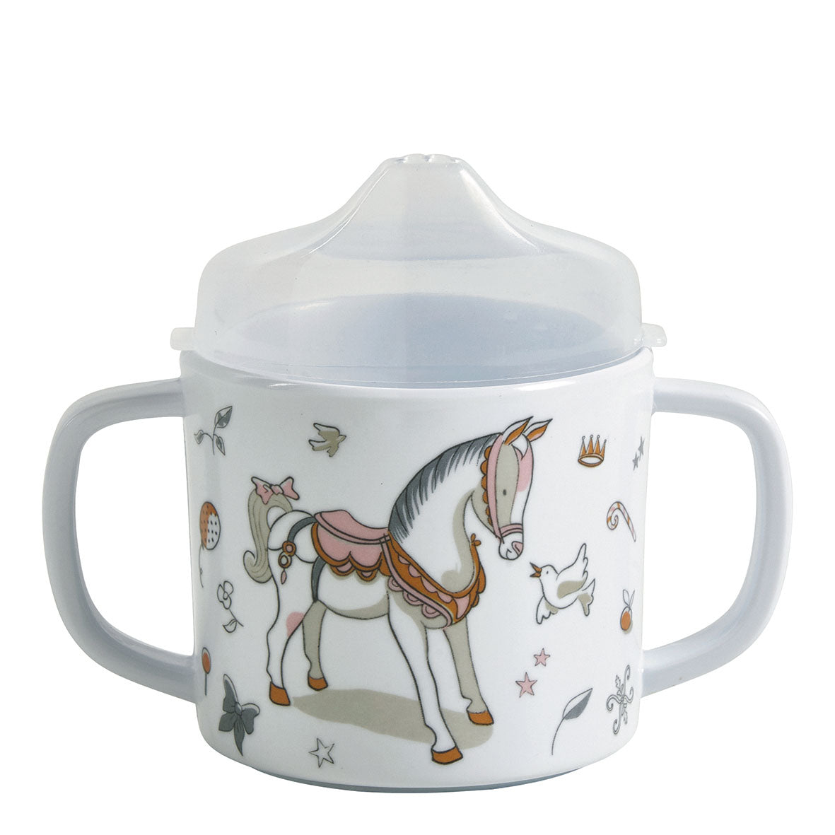 Coffret para Bébé com copo de beber  18 cl e colher