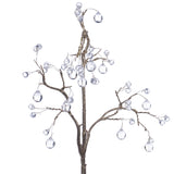 Aste com vidrinhos  83 cm
