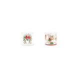 Copos de vidro 8 X 8 cm   300 ml