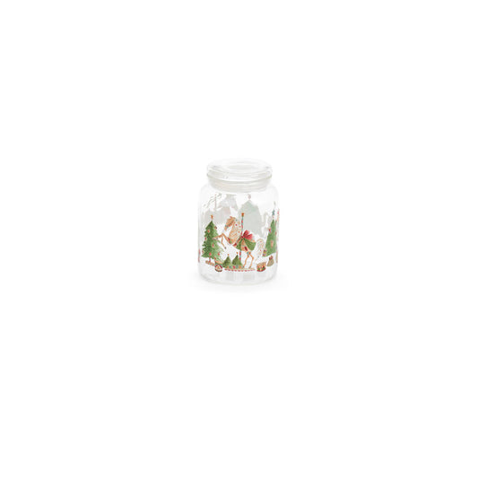 Frasco de Biscoitos com Caixa  11,60 X 16 cm    1300ml