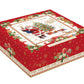 Conjunto 4 Pratos Bolo Christmas Memories 16cm com Caixa