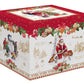 Conjunto 4 Taças Porcelana Christmas Memories 11cm com Caixa