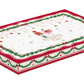 Travessa Oval Magie de Noel Porcelana 35x23,5cm com Caixa