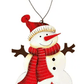 Boneco de neve p/pendurar - Cristina Decors