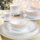 Prato Sobremesa Festive Porcelana 19cm