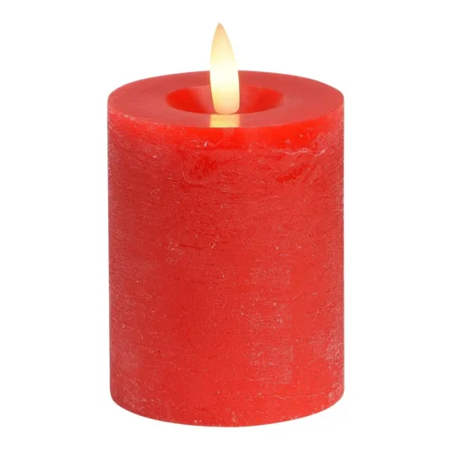 Vela Vermelha Led - Cristina Decors