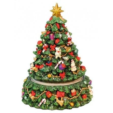 Árvore de Natal Decorada com base - Cristina Decors