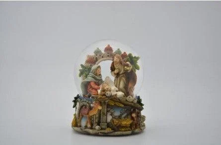 Globo de Neve com Presépio e Cordeiro - Cristina Decors