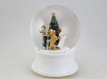 Globo de Neve com Cães - Cristina Decors