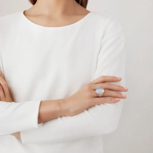 Anel Cabochon Lalique