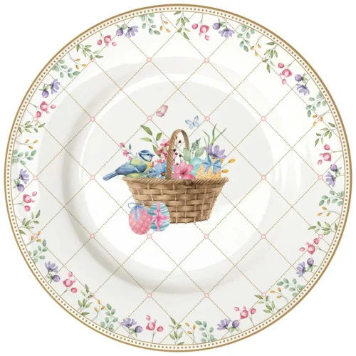 Prato porcelana 19 cm