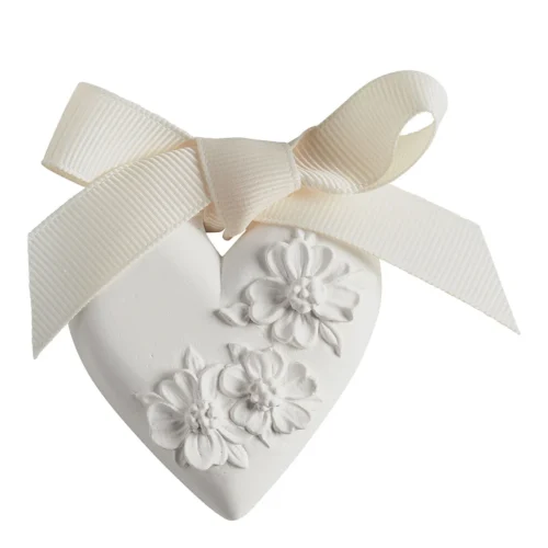 Coração com Flores Perfumado 5,3 X 5,8 X 1,6 cm