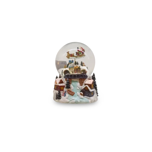 Globo de Neve com Pai Natal