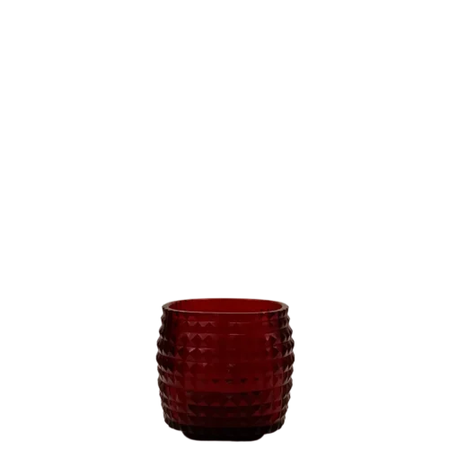 Jarra Pequena / T light  vermelha Guaxs