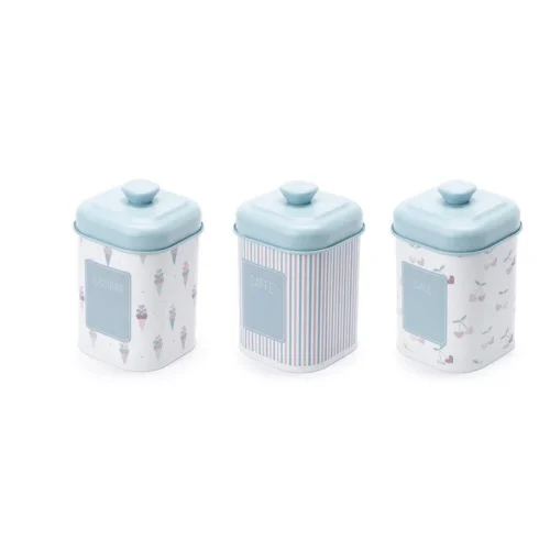 Conjunto de  café , sal e açucar