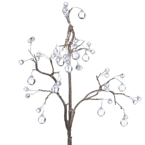 Aste com vidrinhos  83 cm