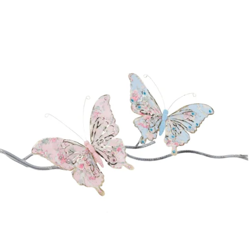 Borboletas com clip 21 cm