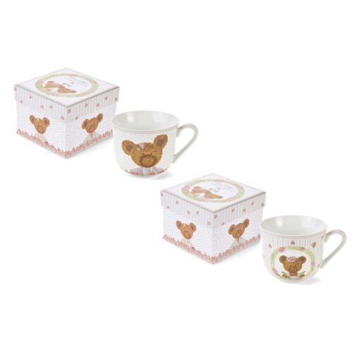 Caneca com Urso em Caixa