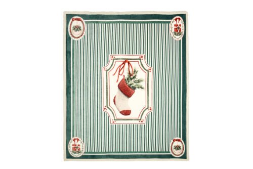 Manta Magic Noel Verde com caixa  130x150