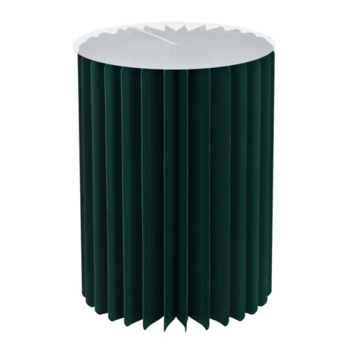 Mesa média Honeycomb em papel/cartão verde