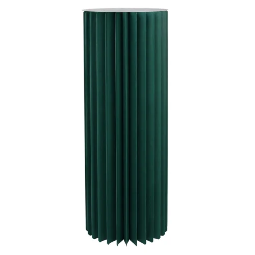 Mesa alta Honeycomb em papel/cartão verde
