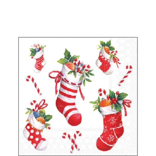 Guardanapos Meias de Natal